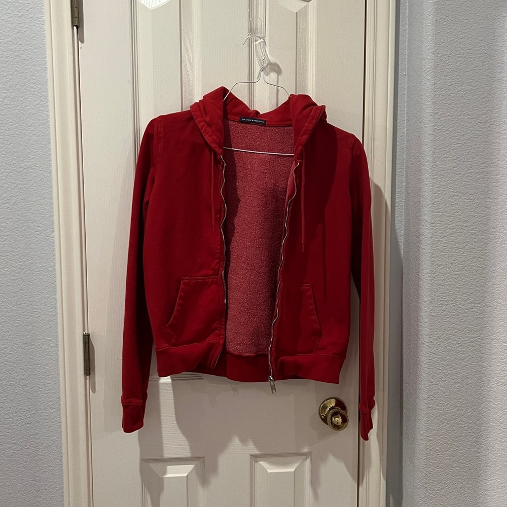 brandy melville christy zip up